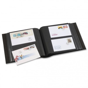 LEUCHTTURM ALBUM FDC NA 200 POCZTÓWEK + FUTERAŁ