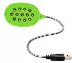#375B LAMPKA DIODOWA ELASTYCZNA USB DO LAPTOPA