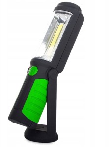 #598 LAMPA LATARKA WARSZTATOWA LED 2w1 HAK MAGNES