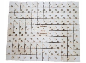 Księga Gości Puzzle Grawer Ślub Wesele 117el