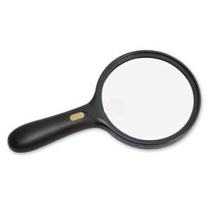 LUPA PODŚWIETLANA LED 120MM 2X #9