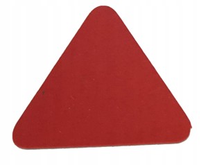 #14 100x TRÓJKĄT 2CM DECOUPAG SCRAPKI PAPIER KOLOR