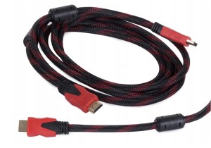 KABEL PRZEWÓD HDMI 2.0 4K 3D UHD 1,8m MIEDŹ 48 bit