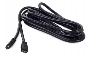 #636 KABEL MINI HDMI FULL HD 1080 ZŁOTE WTYKI 3m