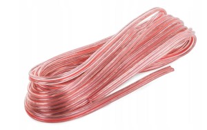 #627 KABEL PRZEWÓD GŁOŚNIKOWY 5m 2 x 2,5mm