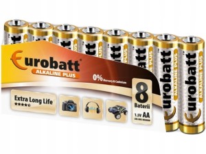 BATERIA ALKALINE PLUS AA LR6 EUROBATT 1 SZT