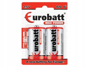 BATERIA MAX POWER R20 EUROBATT 2 SZT