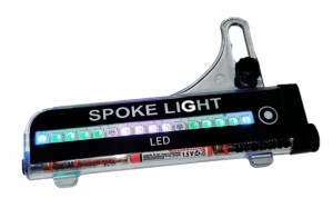 #991 OŚWIETLENIE LED NA SZPRYCHY ROWEROWE 32 LED