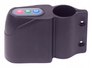 #323 ALARM ROWEROWY ZAMEK ELEKTRONICZNY