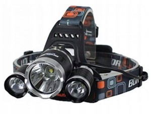 61#LATARKA CZOŁOWA 3 LED CREE XM-L T6 CZOŁÓWKA