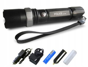 #66 LATARKA POLICYJNA 1000W LED CREE XM-L T6 ZOOM
