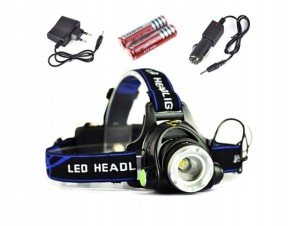 62# LATARKA CZOŁOWA LED ZOOM CREE XM-L T6 CZOŁÓWKA