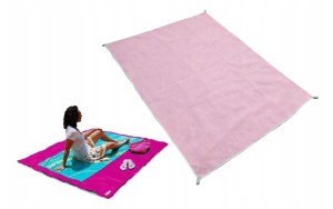 #871 MATA PLAŻOWA KOC NA PLAŻĘ SAND FREE 200X150
