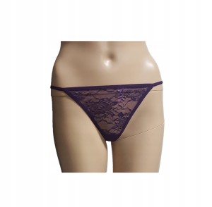 #136 Fioletowe Stringi bielizna erotyczna sexy
