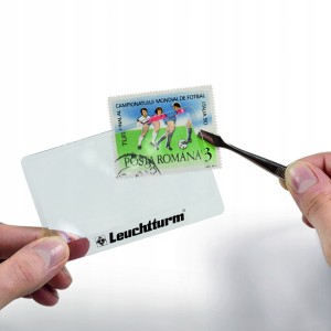 LEUCHTTURM LUPA KIESZONKOWA KARTA KREDYTOWA VISIT