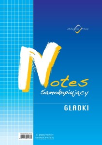 NOTES SAMOKOPIUJĄCY GŁADKI A4 BLOCZEK N-110-1