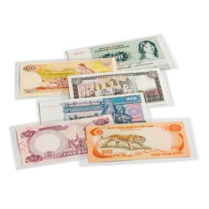 LEUCHTTURM FOLIA OCHRONNA NA BANKNOTY BASIC 158x75