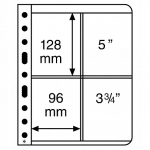 LEUCHTTURM KARTA STRONA VARIO 2 ST CZARNA