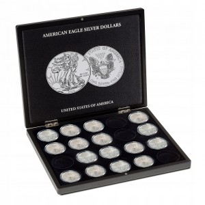 LEUCHTTURM KASETA NA MONETY AMERCIAN EAGLE 1 OZ