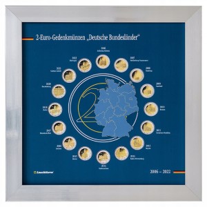 LEUCHTTURM RAMKA PREZENTACYJNA NA MONETY 2 EURO