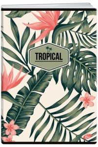 ZESZYT A4 60K LINIA TROPICAL TETIS MIX WZORÓW