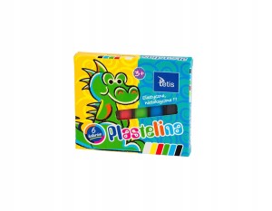 PLASTELINA ELASTYCZNA SZKOLNA KP001-A TETIS
