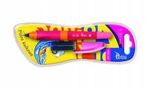 TETIS PIÓRO KULKOWE KP511-NR RÓŻOWE + 2 WKŁADY