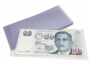 HOLDERY NA BANKNOTY 8,5x17,5 CM 100 SZT