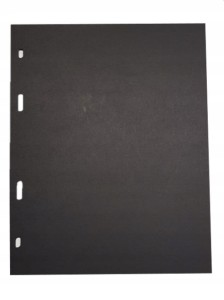 PRZEKŁADKI DO ALBUMU POD MONETY A5 CZARNE 10SZT