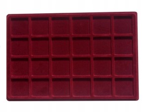 PALETA + ZASUWKA NA 24 MONETY WYMIAR 46X46 MM