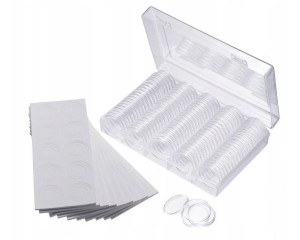 KAPSLE 17 20 25 27 30 mm PUDEŁKO 100 szt BOX