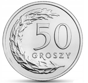 50 GROSZY 2021 STAN MENNICZY Z WORECZKA MENNICZEGO