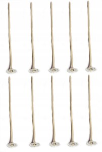 KNOTY DO ŚWIEC Z BLASZKĄ KNOT PARAFINY 5CM 100SZT