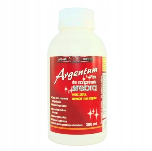 ARGENTUM PŁYN DO CZYSZCZENIA SREBRA ZŁOTA 300ML