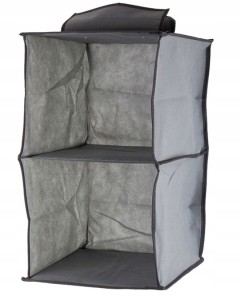 #466 ORGANIZER DO SZAFY WISZĄCA PÓŁKA 2 PÓŁKI 50cm