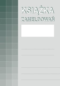 830-1 KSIĄŻKA ZAMELDOWAŃ A4 MIPRO