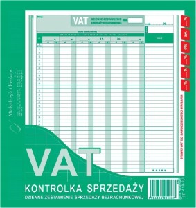 418-2U KONTROLKA SPRZEDAŻY VAT BEZRACHUNKOWEJ