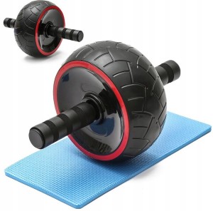 #1153 Roller do ćwiczeń mięśni roller koło + mata