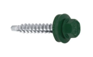 WKRĘTY FARMERSKIE 4,8x25mm RAL 6005 FARMERY 10 SZTUK SAMOWIERCĄCE KLIMAS