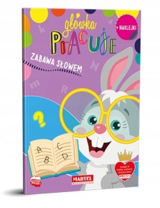 Główka pracuje Zabawa słowem z naklejkami Martel