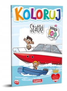 Kolorowanka Kolekcja Koloruj Statki Martel
