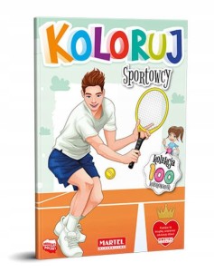 Kolorowanka Kolekcja Koloruj Sportowcy Martel