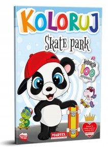 Kolorowanka Koloruj Skate park Martel