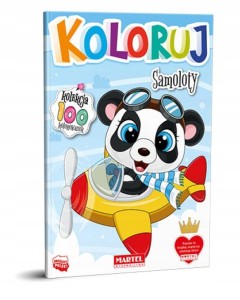 Kolorowanka Koloruj Samoloty Martel