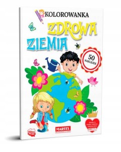 Kolorowanka z naklejkami Zdrowa ziemia Martel