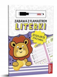 Książeczka Zabawa z flamastrem Literki Martel