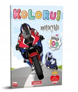 Kolorowanka Kolekcja Koloruj Motocykle Martel