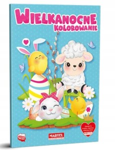 Kolorowanka książęczka Wielkanocne kolorowanie