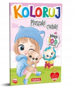 Kolorowanka książęczka Koloruj Pluszaki cudaki
