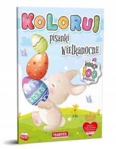 Kolorowanka książęczka Koloruj Pisanki wielkanocne